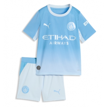 Billige Fotballdrakt Manchester City Replika Hjemmedraktsett Barn 2026-27 Kortermet (med bukser)